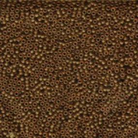 11-9134F Matte Transparent Light Brown Miyuki Seed Beads Tube