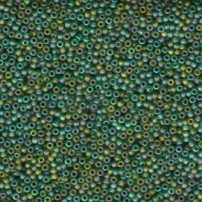 11-9146FR Matte Transparent Green AB Miyuki Seed Beads Tube