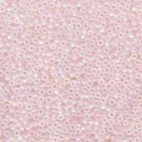 11-9155FR Matte Transparent Light Tea Rose AB Miyuki Seed Beads Tube