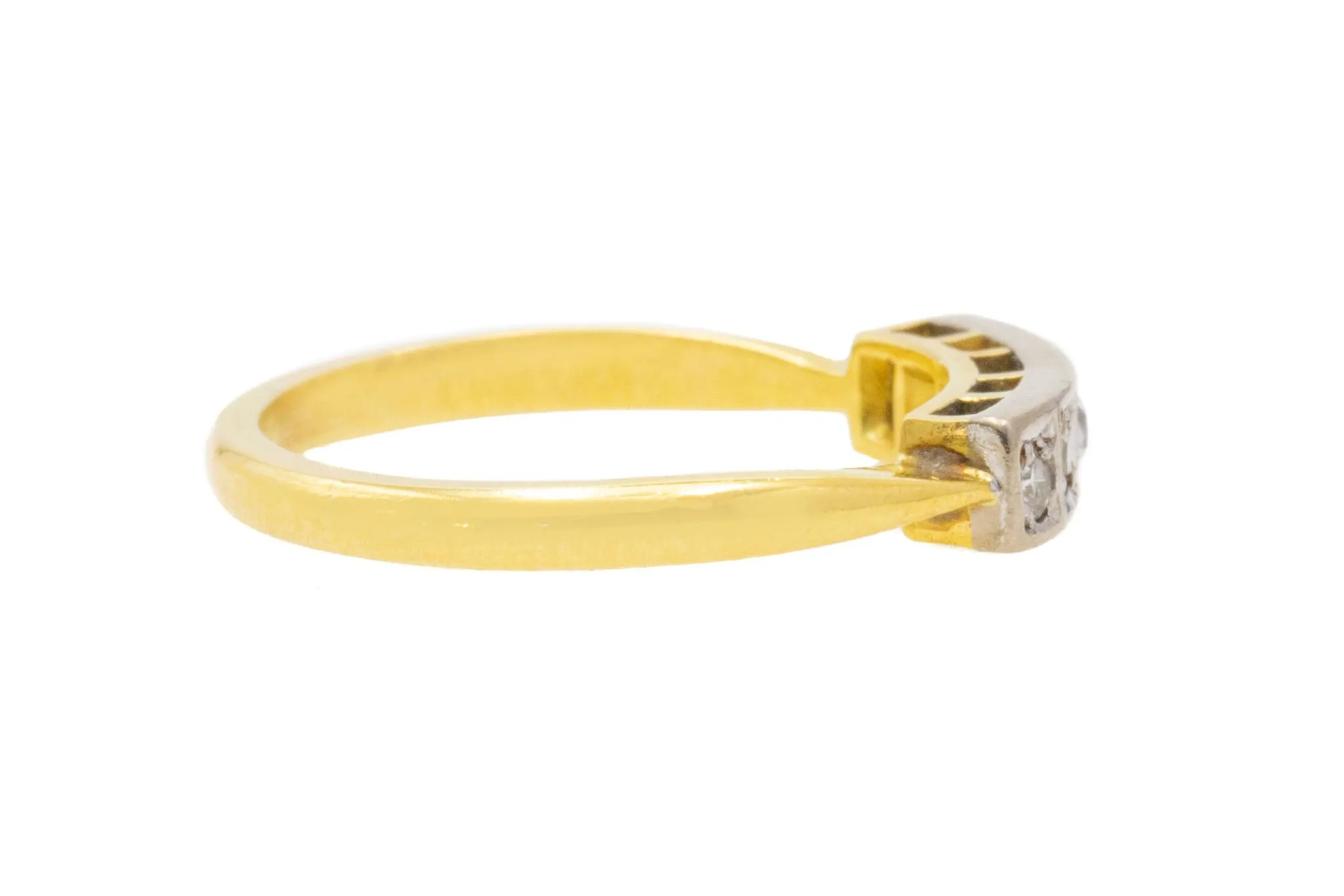 18ct Gold Five Stone Diamond Ring