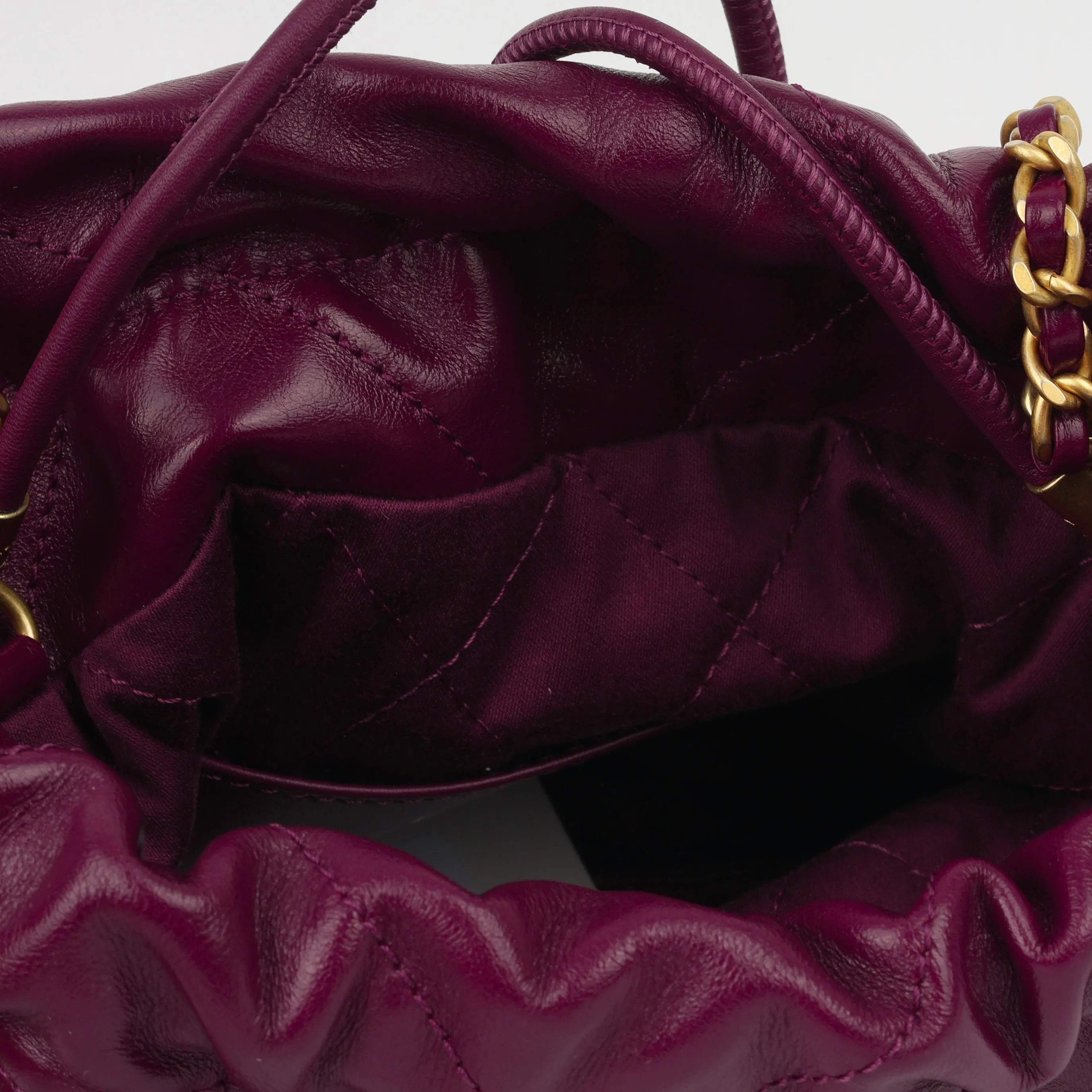 22 Mini Handbag - Plum Purple