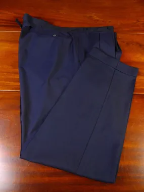 24/0925 anderson & sheppard savile row bespoke navy blue mohair trouser 44