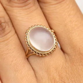 9ct Gold Moonstone Cabochon Ring, 2.86ct