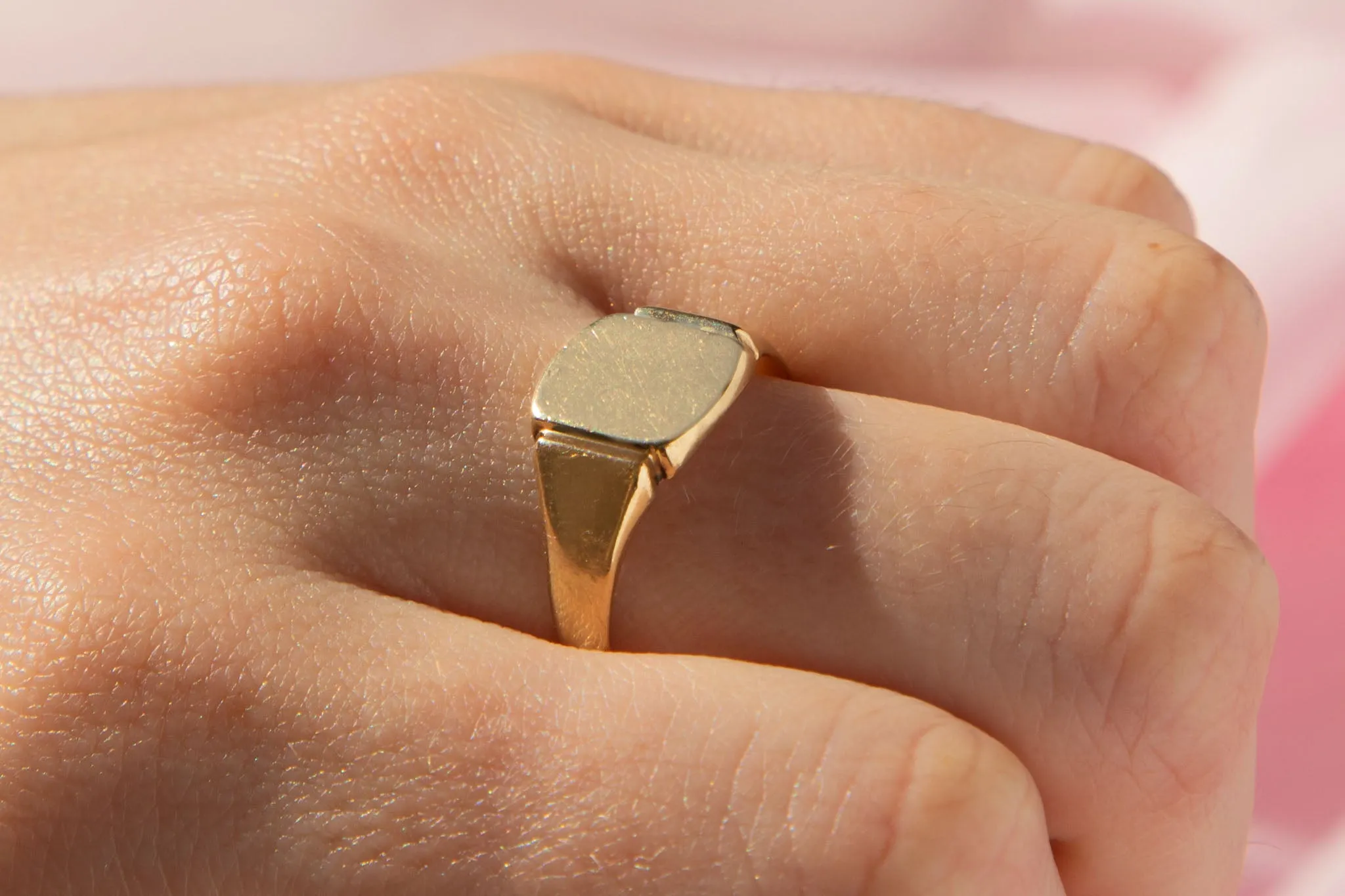 9ct Gold Signet Ring