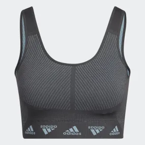 Adidas Womens Adidas Aeroknit Light-Support Bra