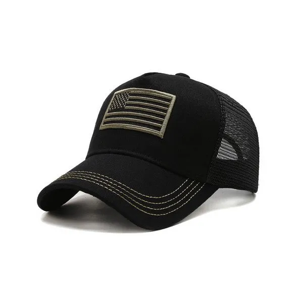 American Flag Unisex Trucker Hat