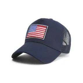 American Flag Unisex Trucker Hat