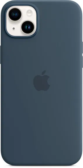 Apple iPhone 14 Plus Silicone Case with MagSafe - Storm Blue