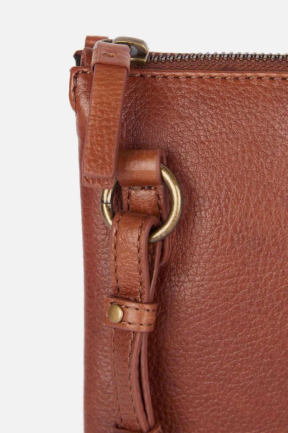 Barbour Lochy Leather Crossbody Bag