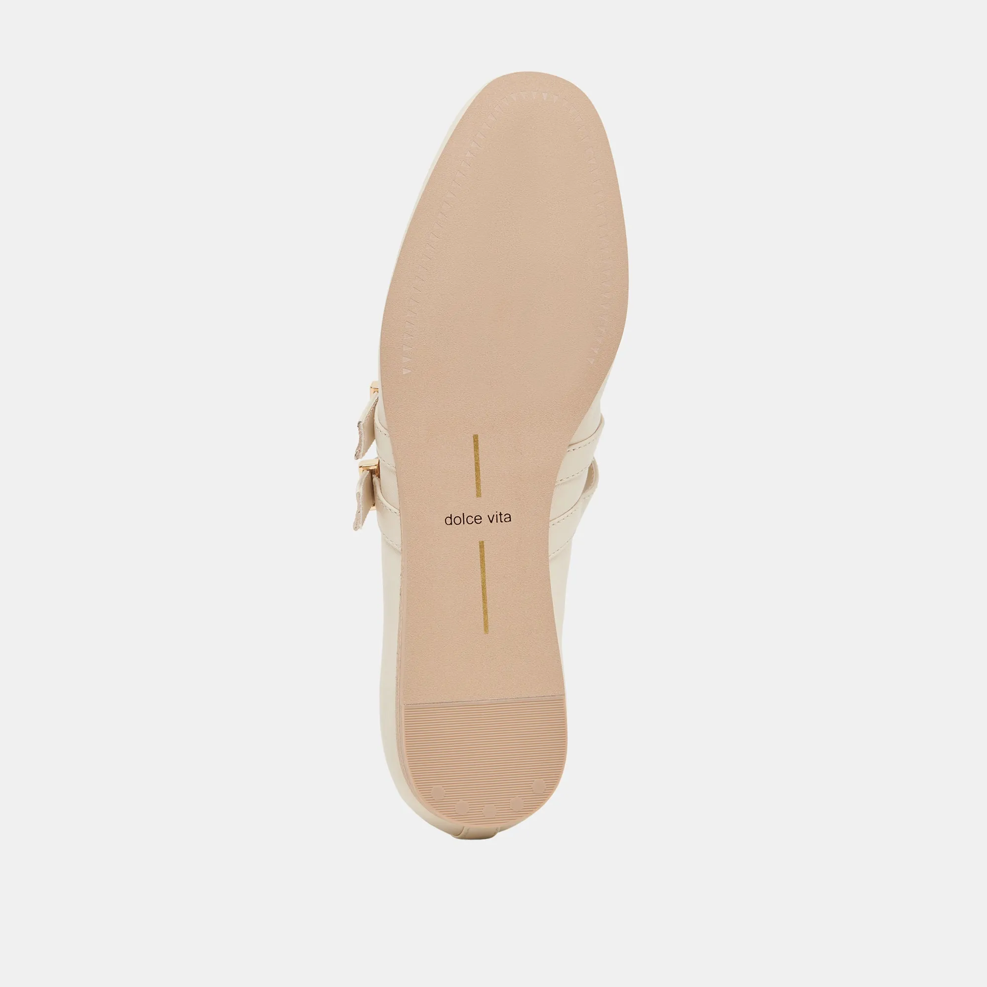 BAYLEE BALLET FLATS IVORY LEATHER