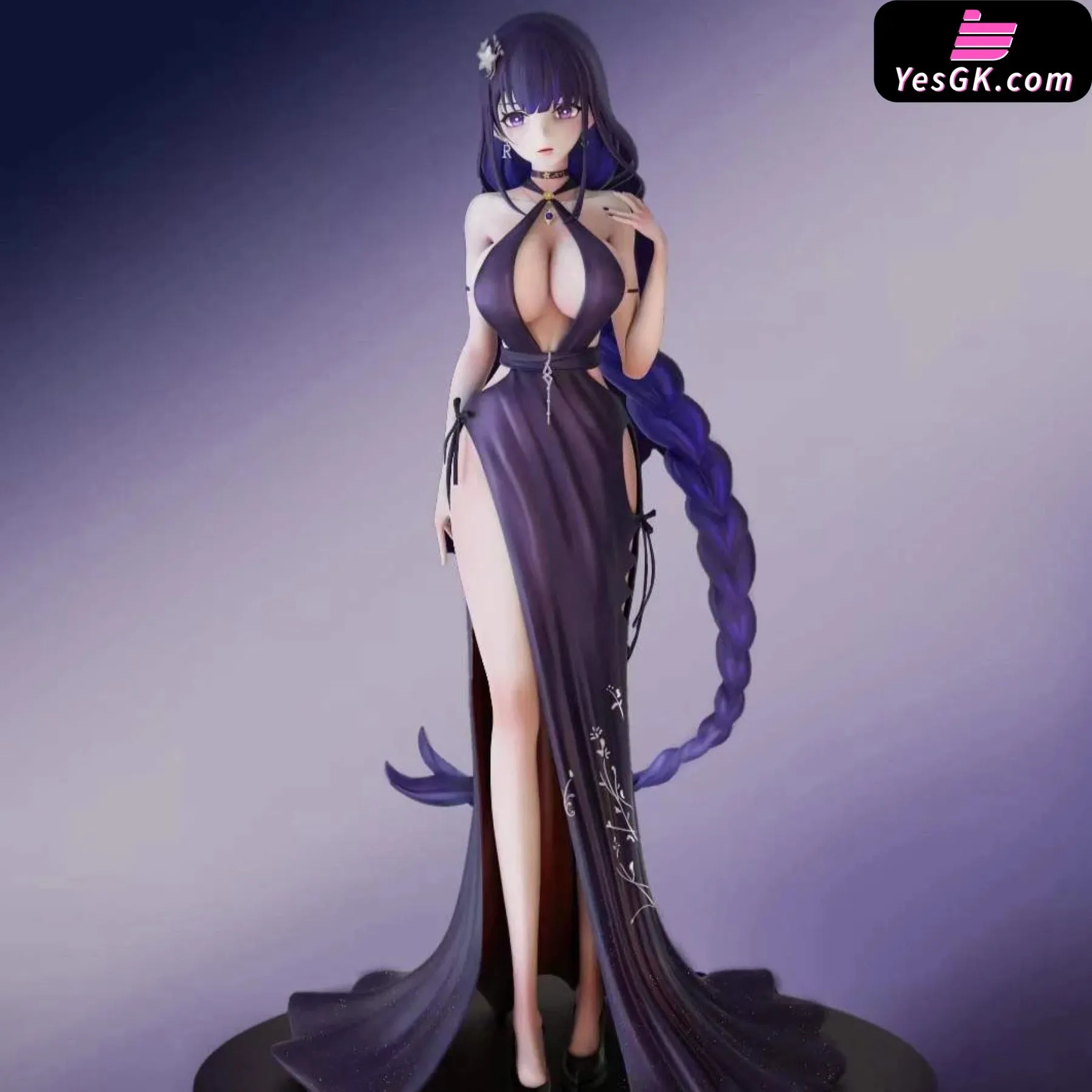 Bleach Raiden Shogun Evening Gown Statue - Xiao Xiang Zhu Studio [In-Stock]