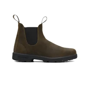 Blundstone 1615 Dark Olive Suede Boots