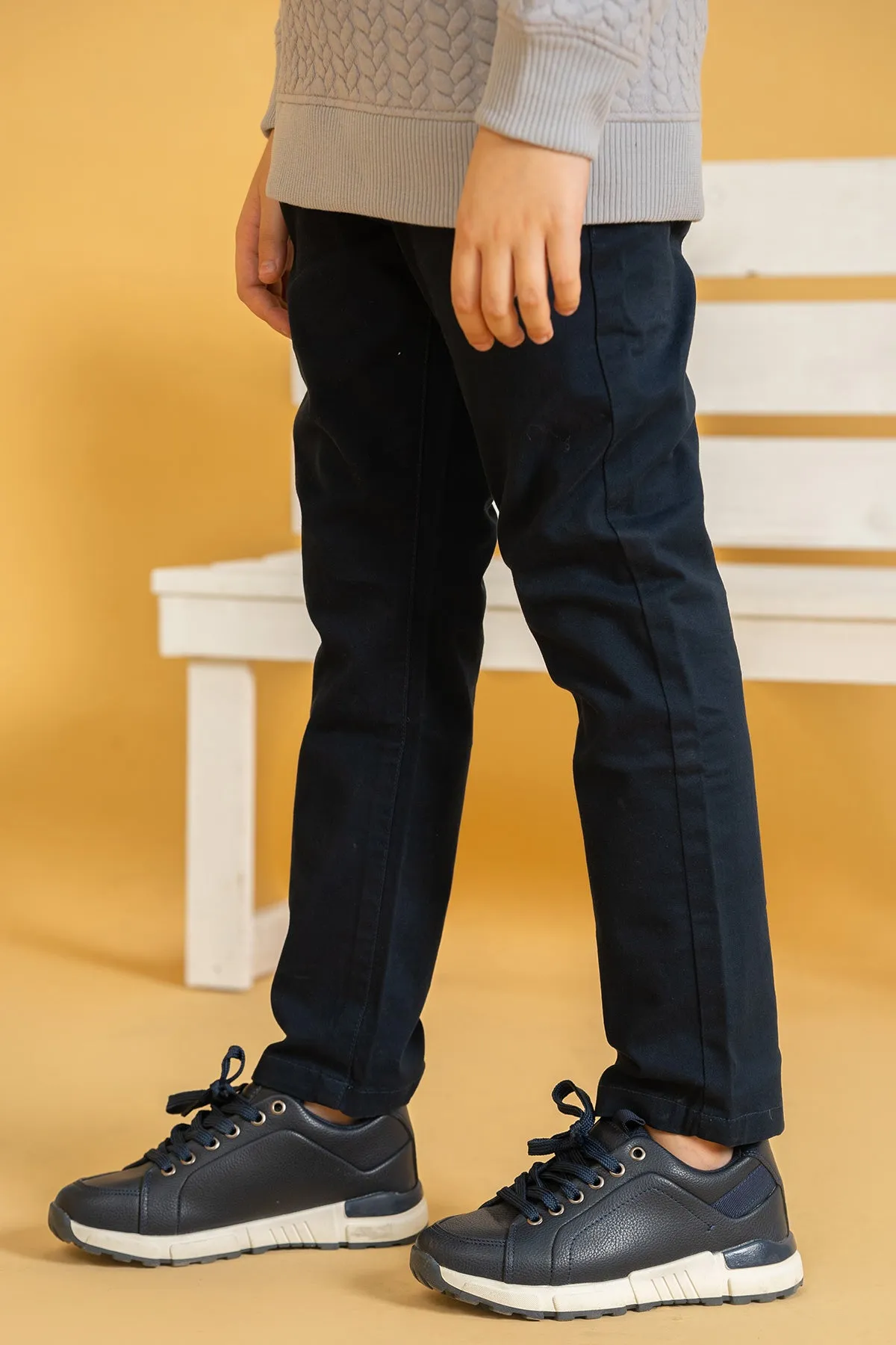 Boys RAMI Twill Straight Pant