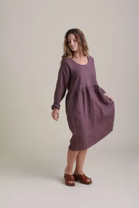 Brook Dress in Twilight | Nursing Friendly