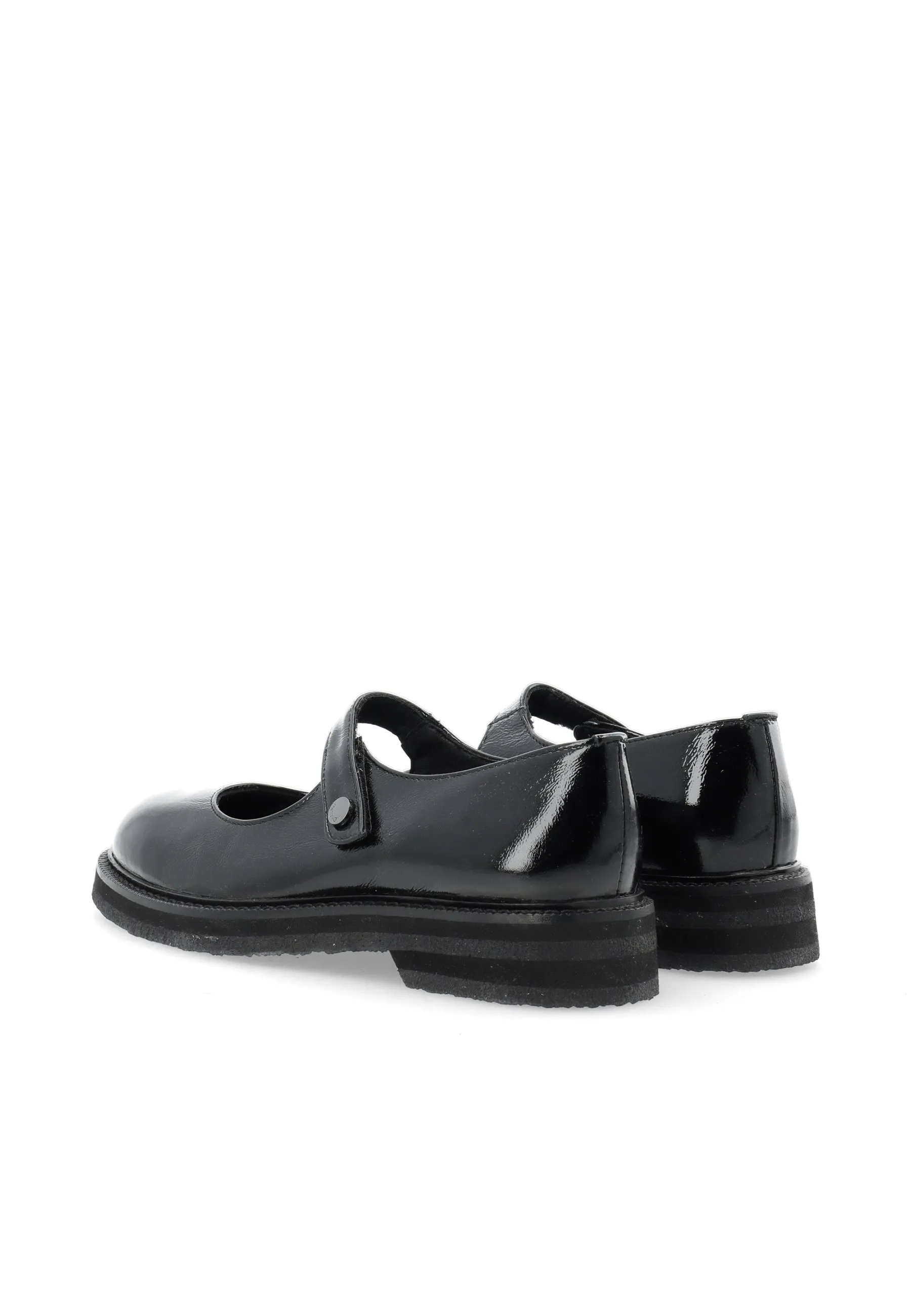 Casbetty Mary Jane Patent Leather Loafers