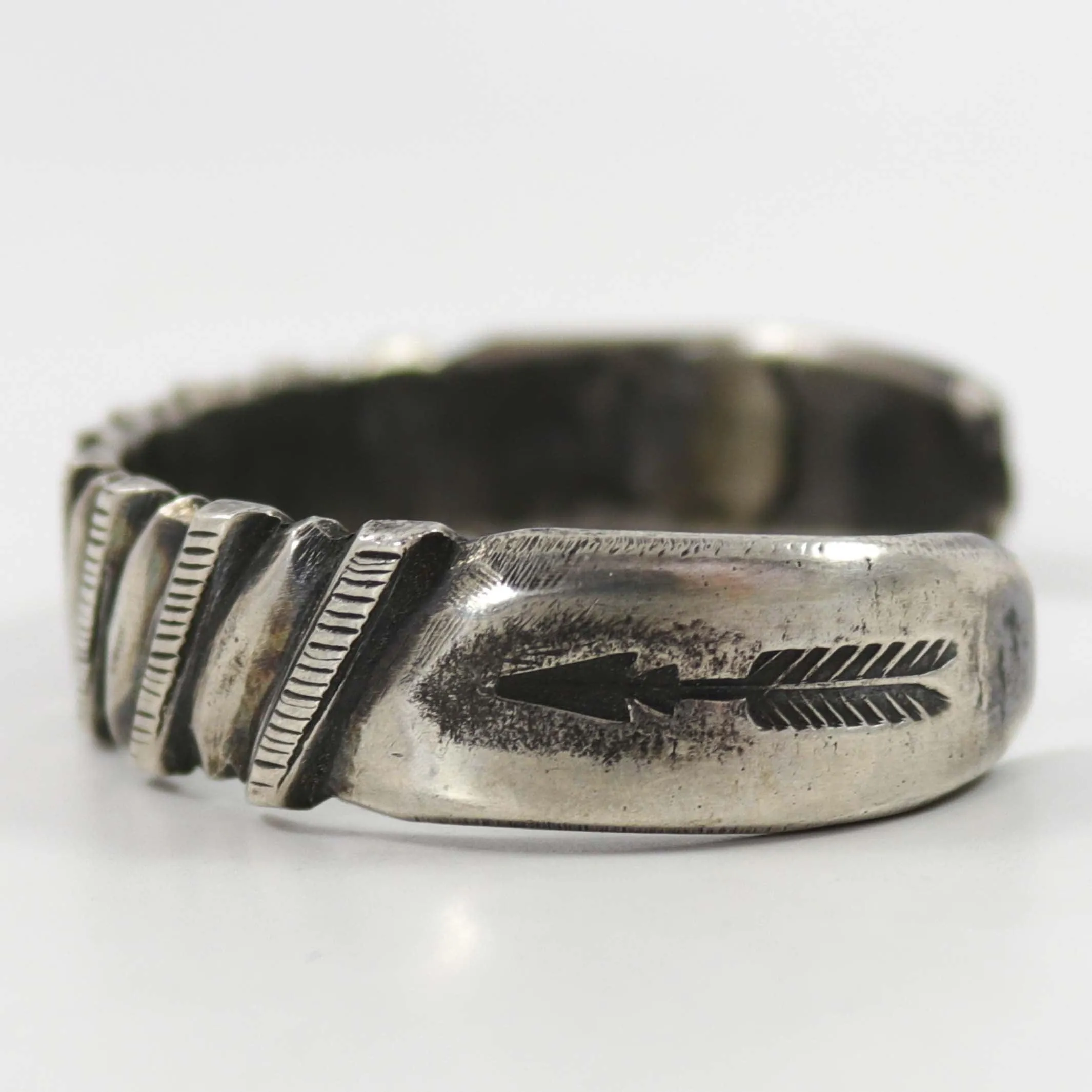 Coin Silver Cuff