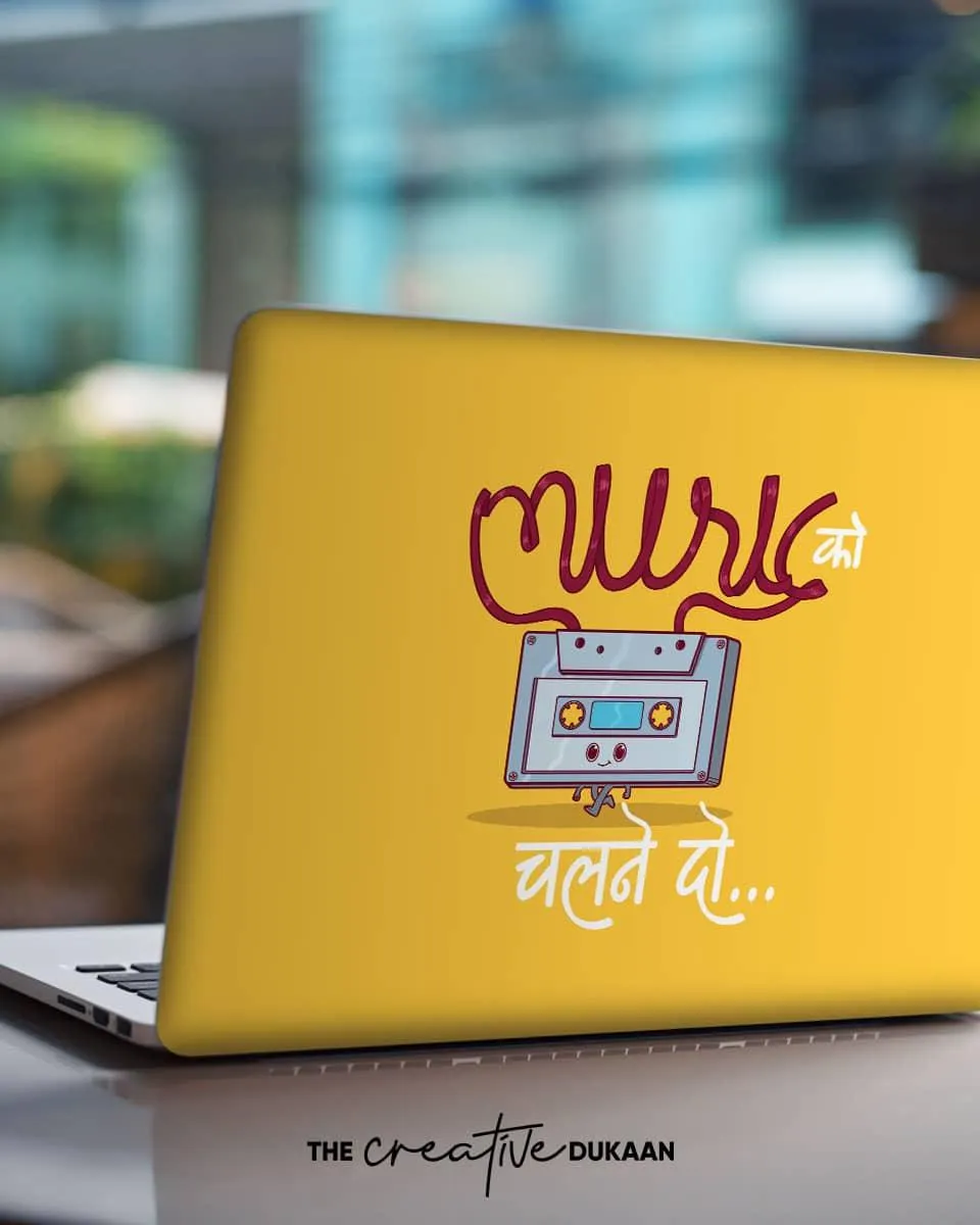 Cool Laptop Skin With Music Ko Chalane Do