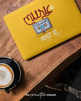 Cool Laptop Skin With Music Ko Chalane Do