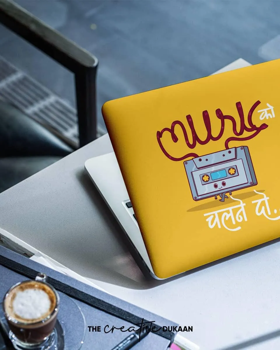 Cool Laptop Skin With Music Ko Chalane Do