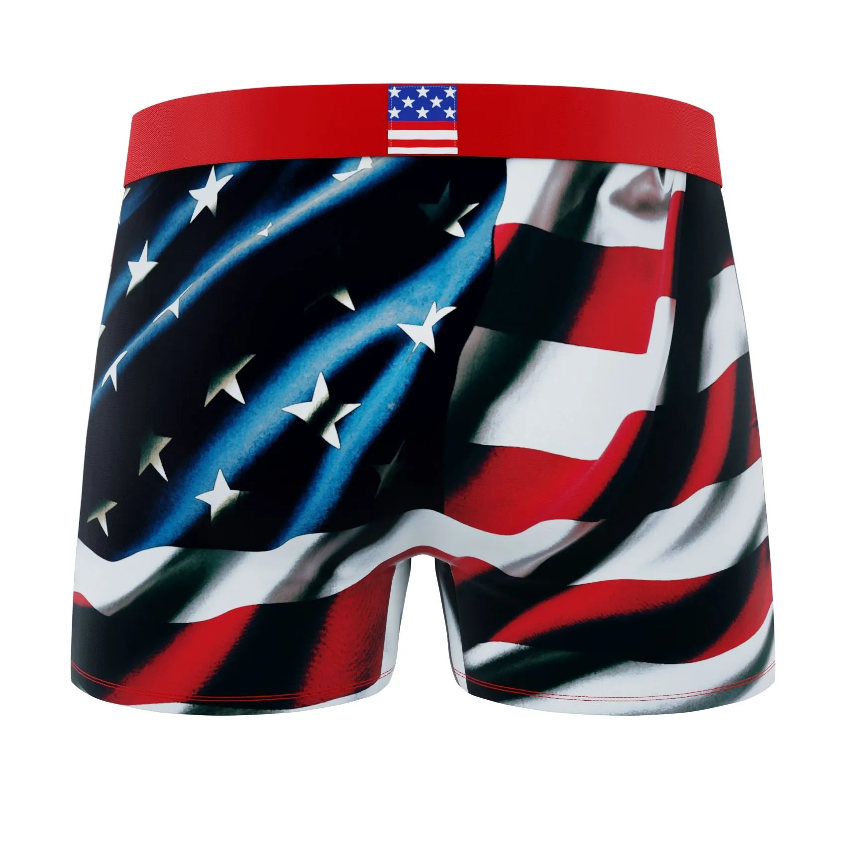 CRAZYBOXER American Flag Kid's Boxer Briefs