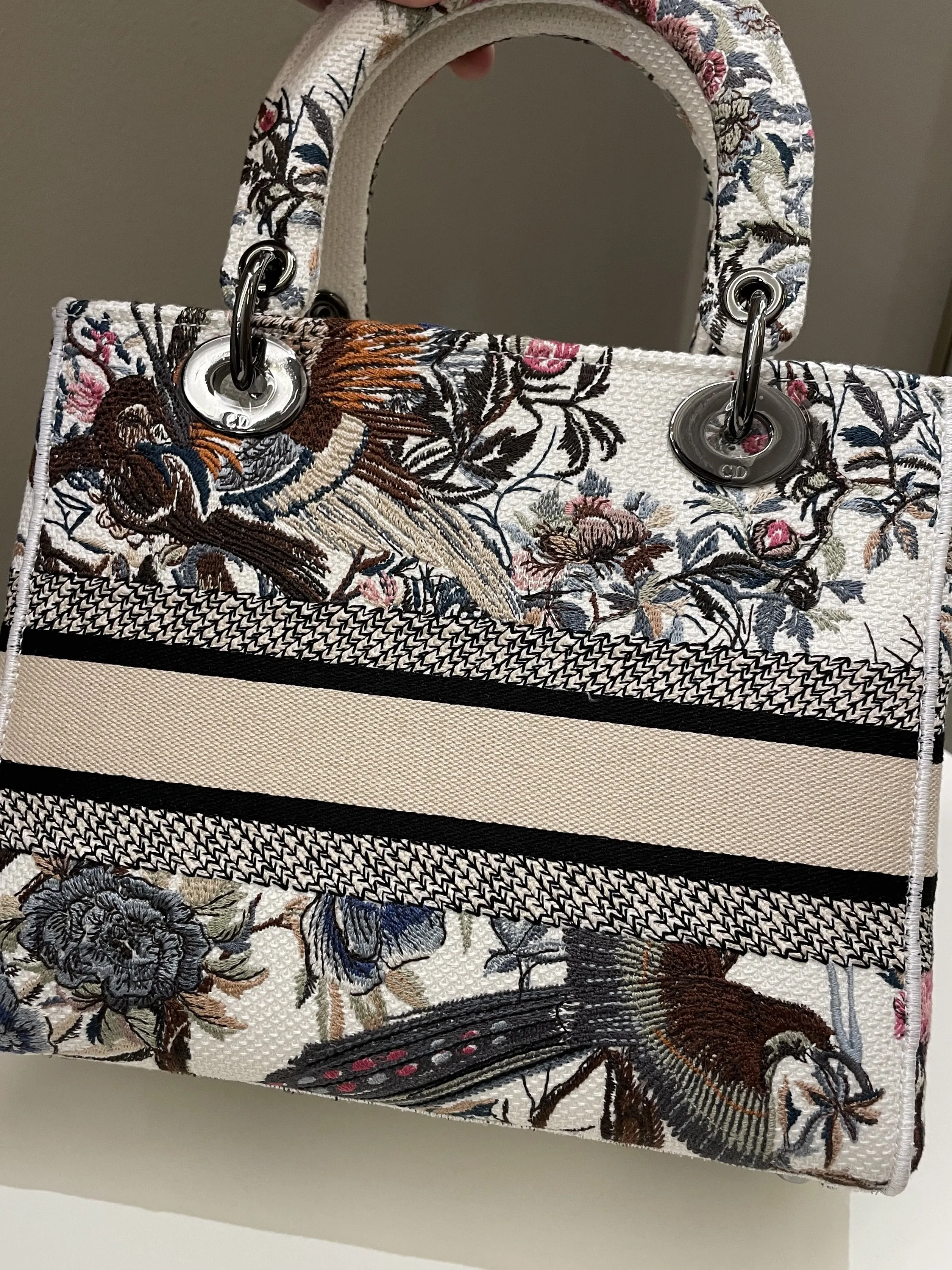 Dior Lady Dior Lite Floral Embroidery