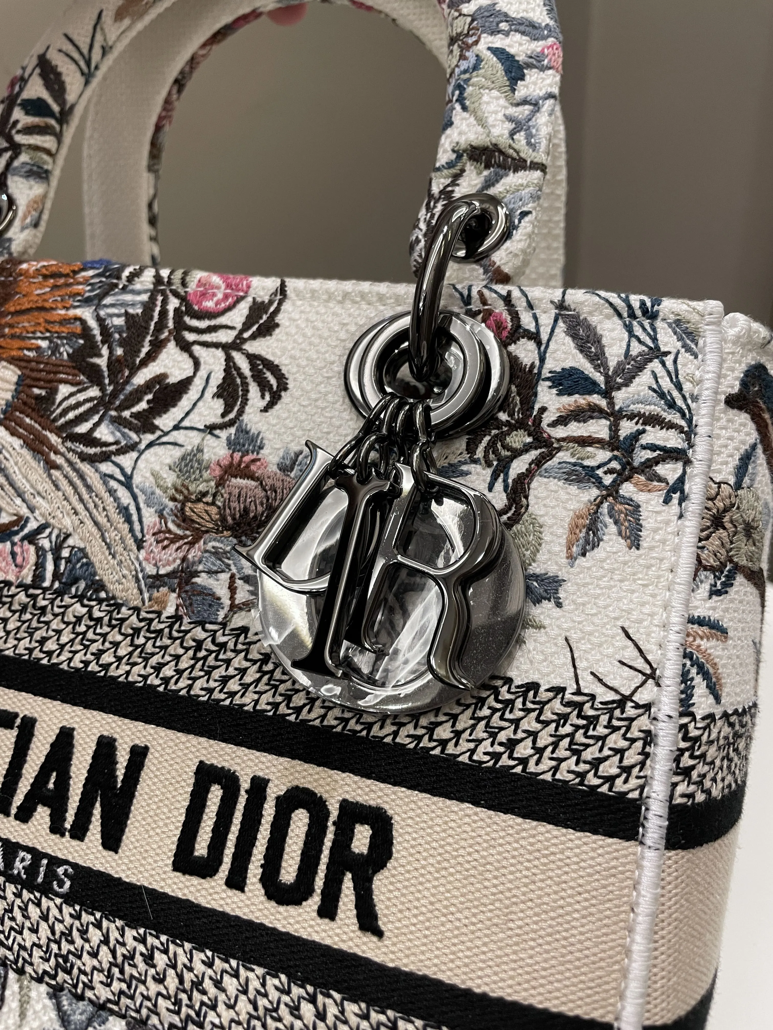 Dior Lady Dior Lite Floral Embroidery