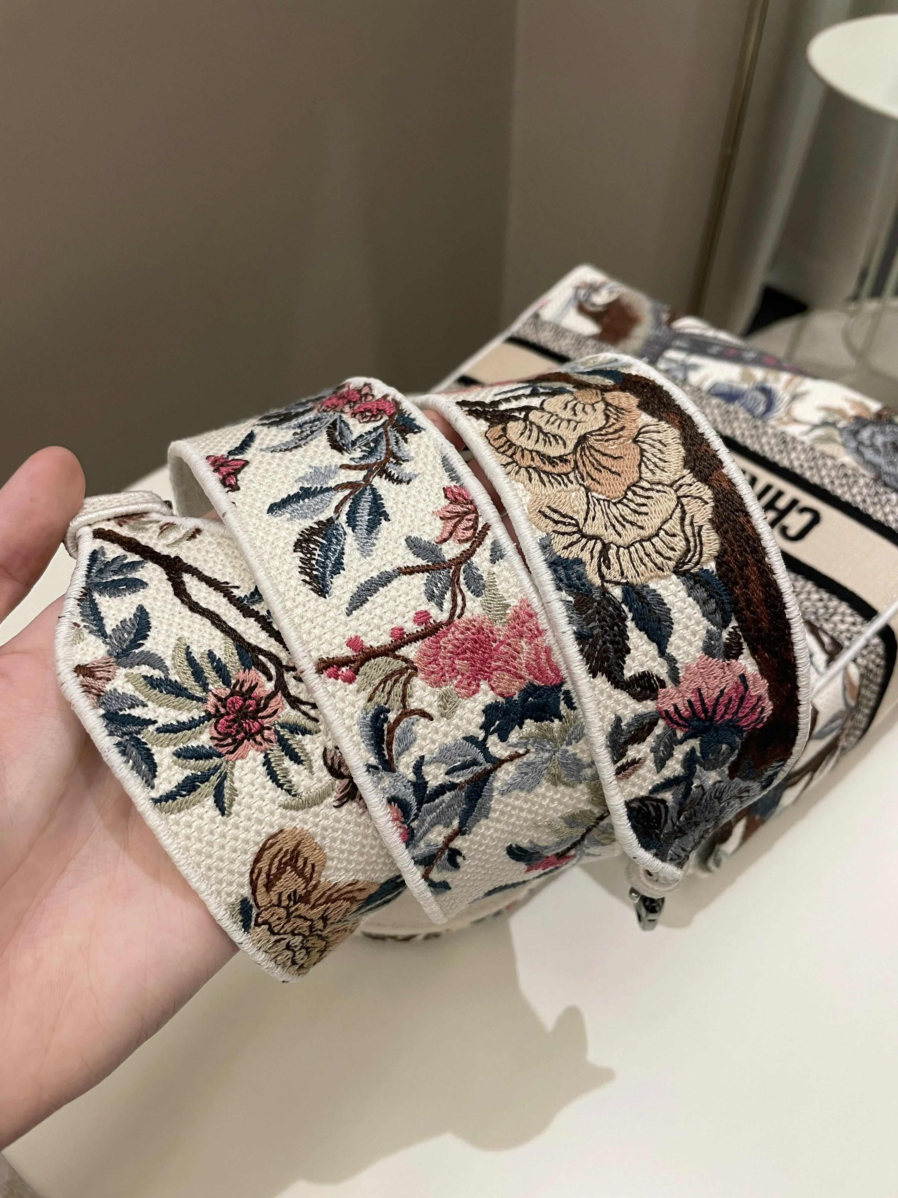 Dior Lady Dior Lite Floral Embroidery