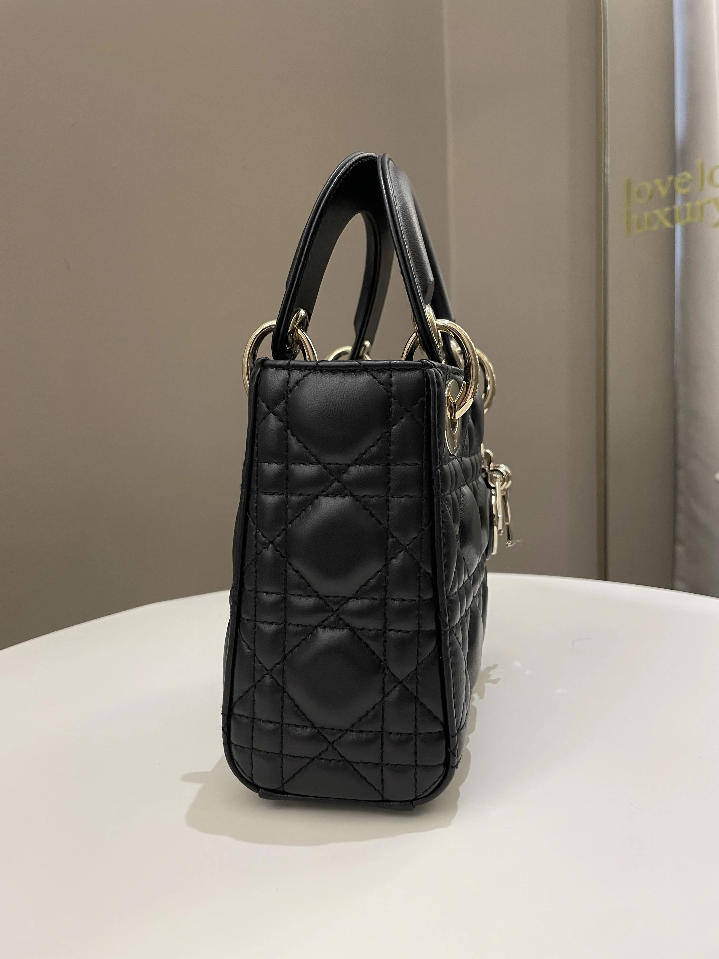 Dior Lady Dior Mini Black Lambskin