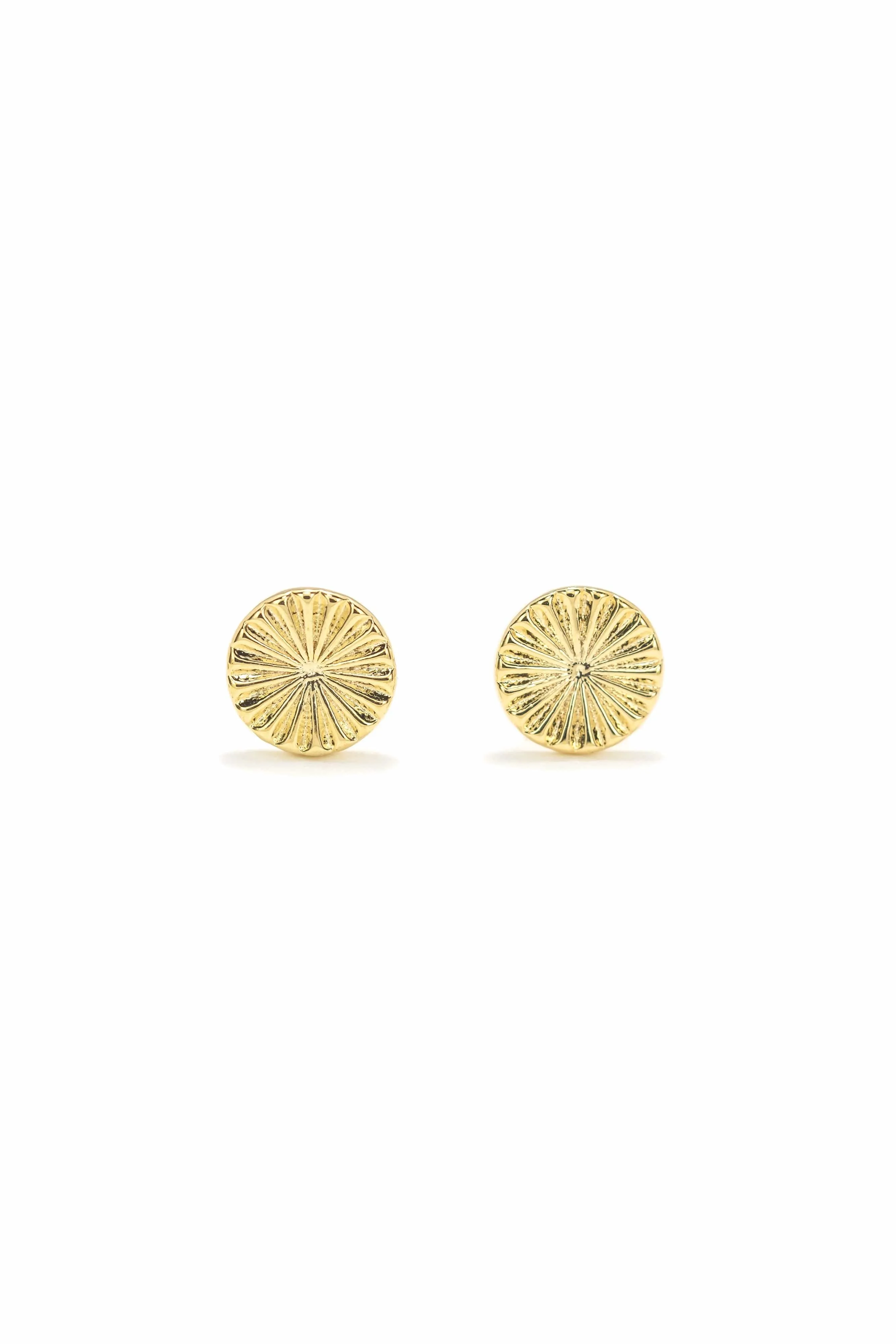 Everly Circle Stud Earrings