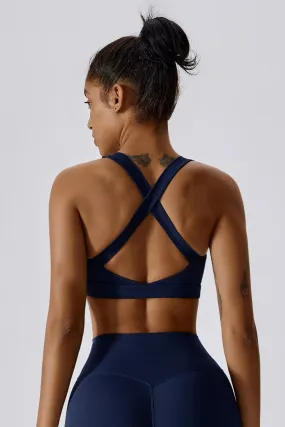 Flex Sports Bra - Navy