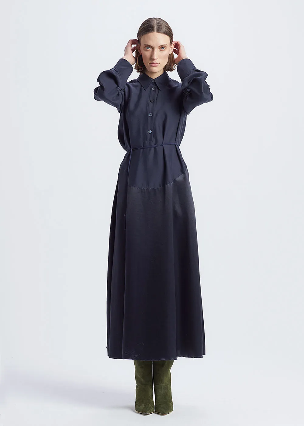 FLOWING MIDI-DRESS "ESTZER"