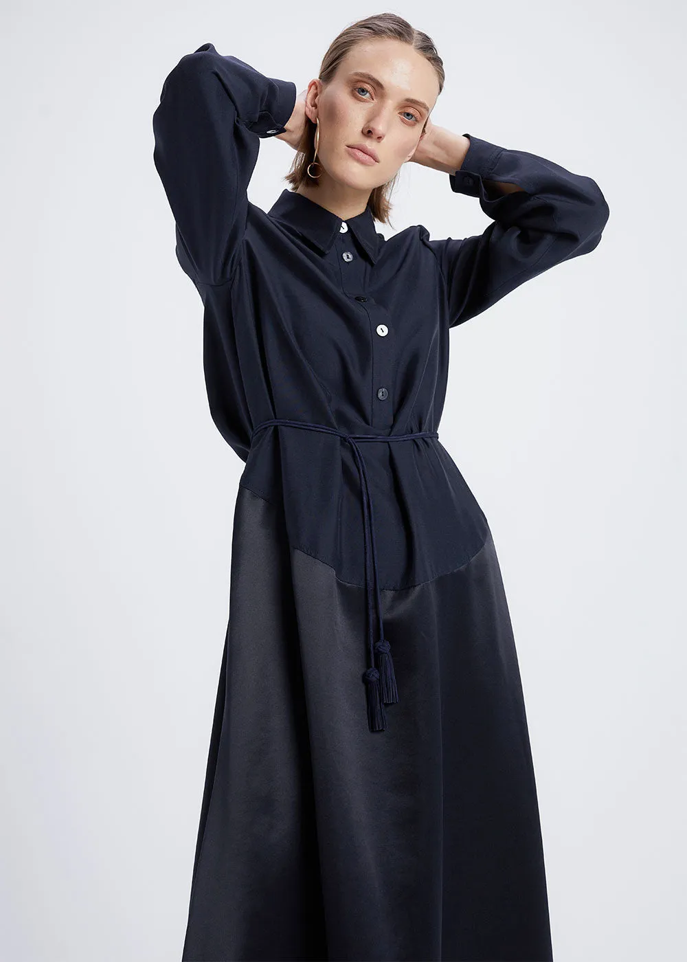 FLOWING MIDI-DRESS "ESTZER"