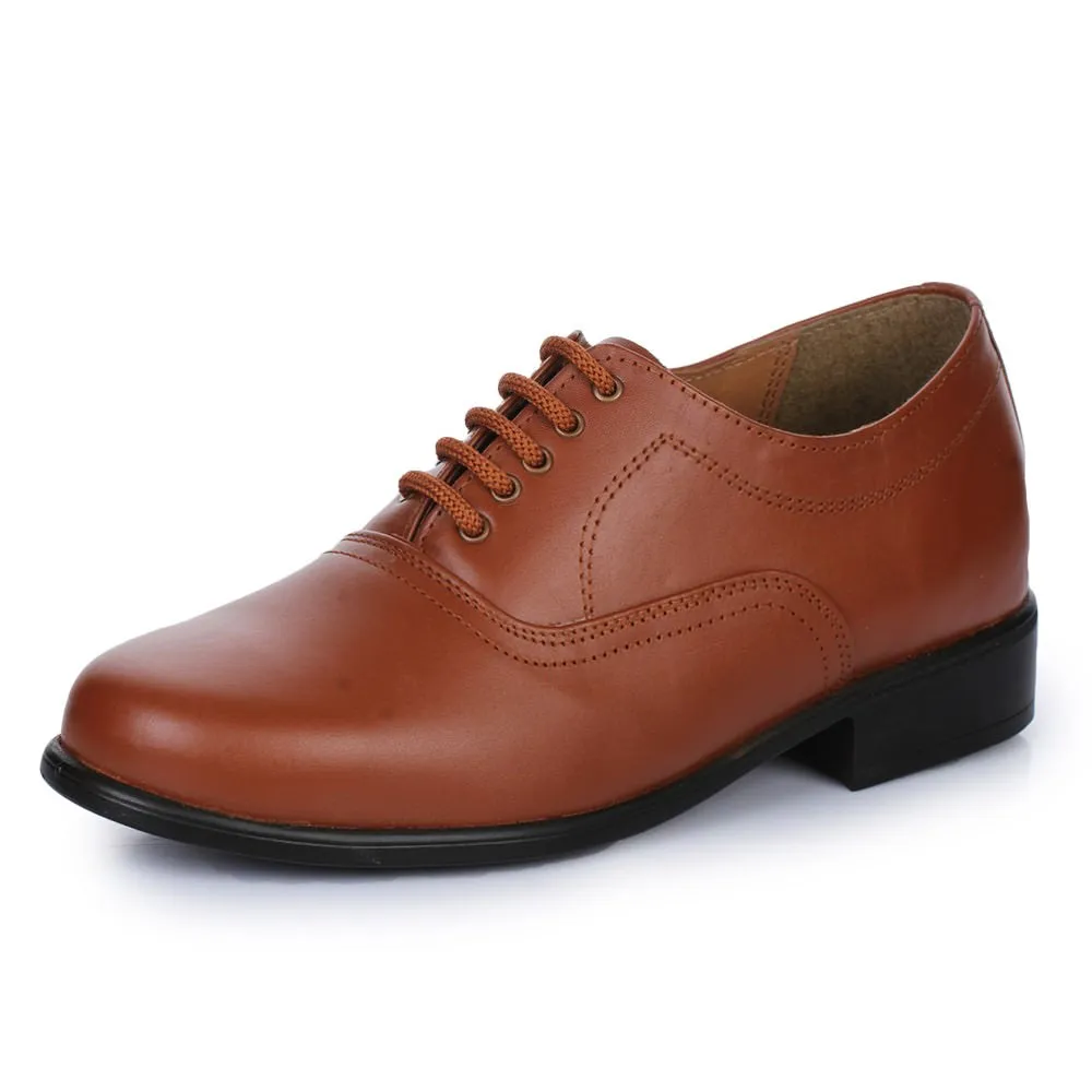 Fortune (Tan) Classic Oxford Shoes For Men 7168-04 By Liberty