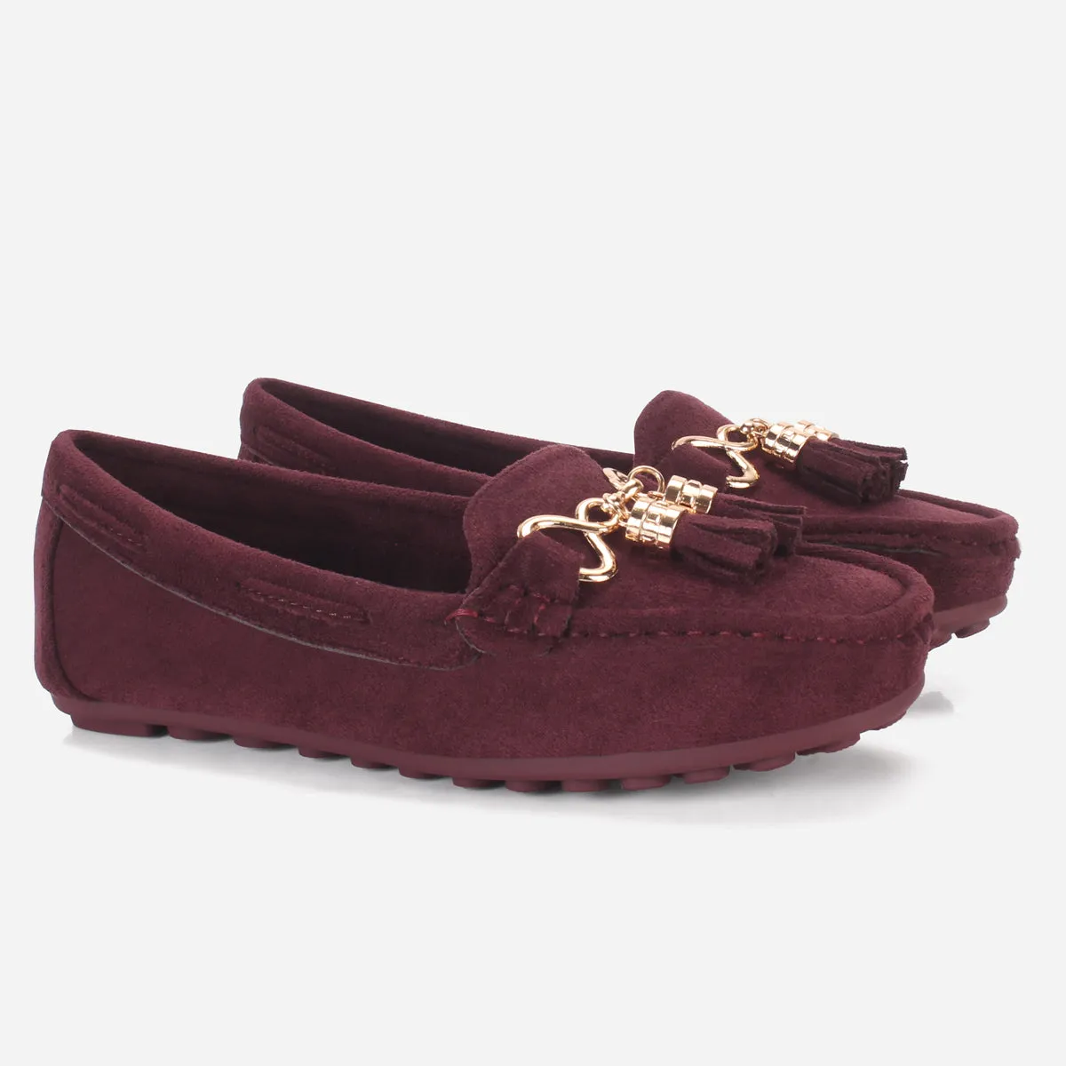 Girls "DOMINI" Bit Detailing Casual Moccasins