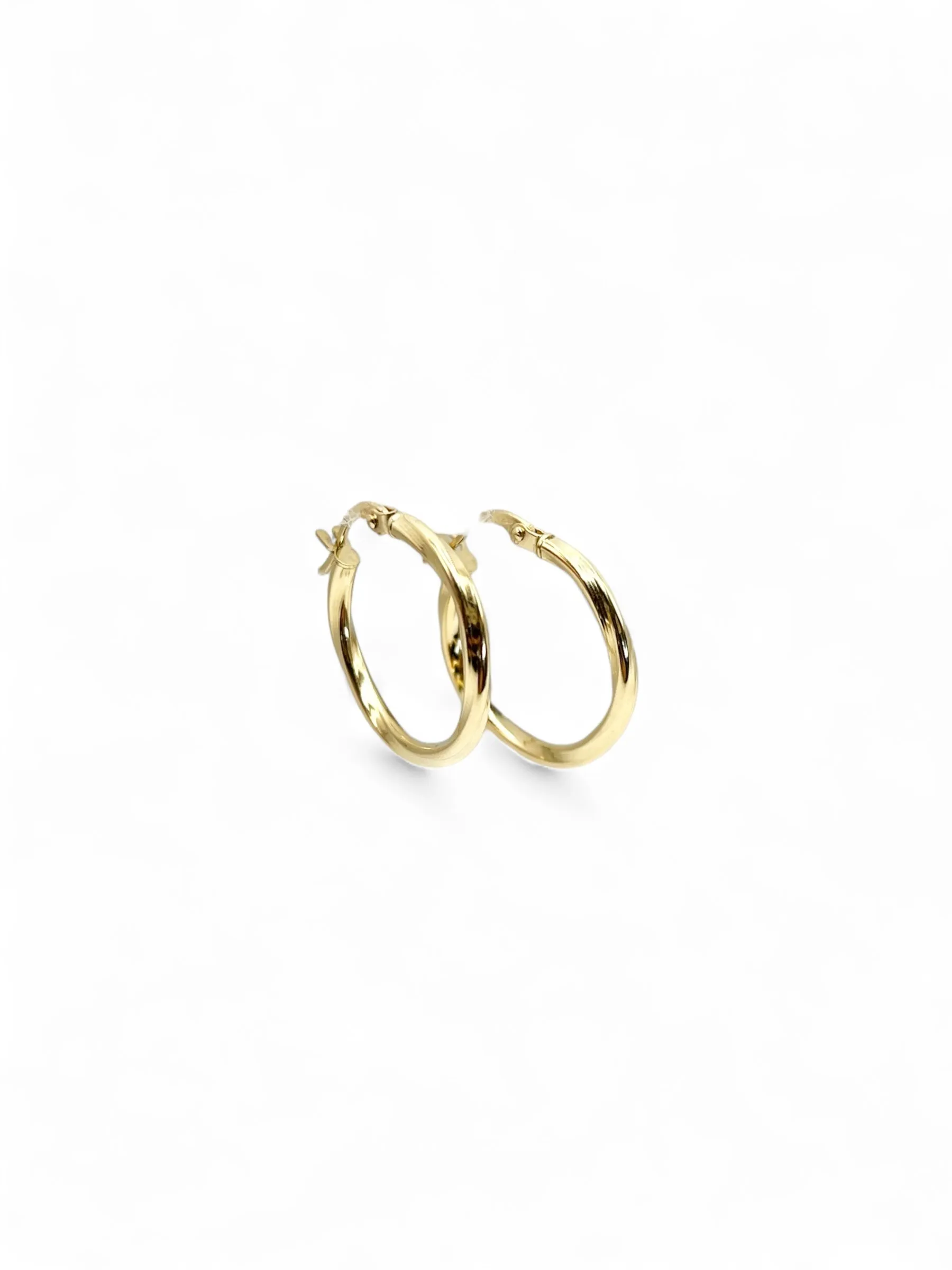 GOLD HOOP EARRINGS