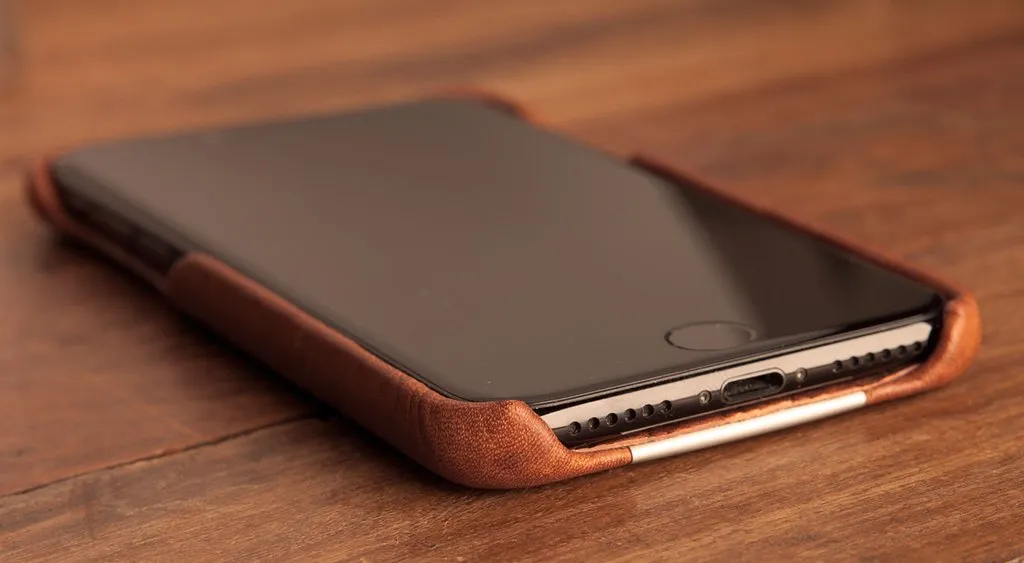 Grip Leather Case for iPhone 8 Plus