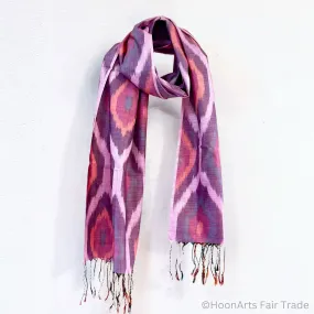 Humayra Silk Ikat Scarf