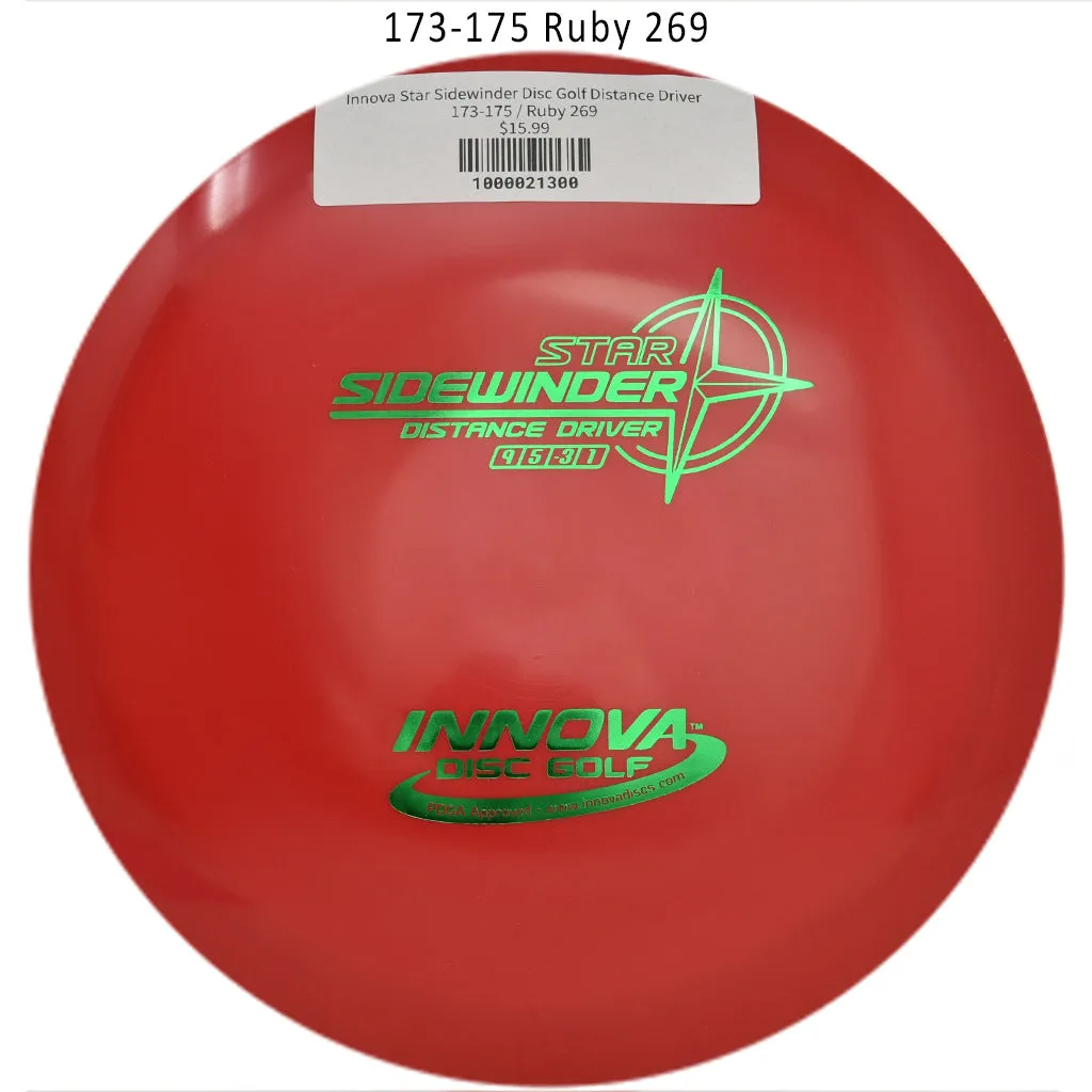 Innova Star Sidewinder Disc Golf Distance Driver