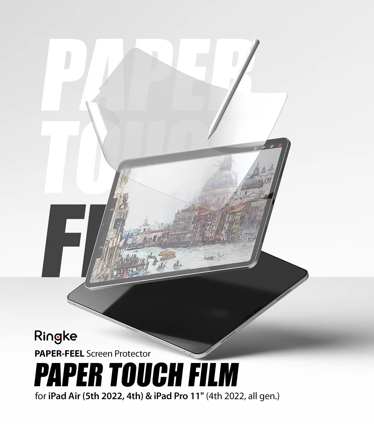 iPad Air (10.9") / iPad Pro (11") Screen Protector | Paper Touch Film Hard