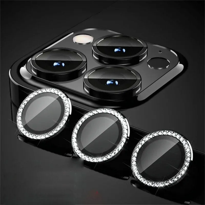 iPhone 13 Series Glitter Diamond Camera Lens Protector