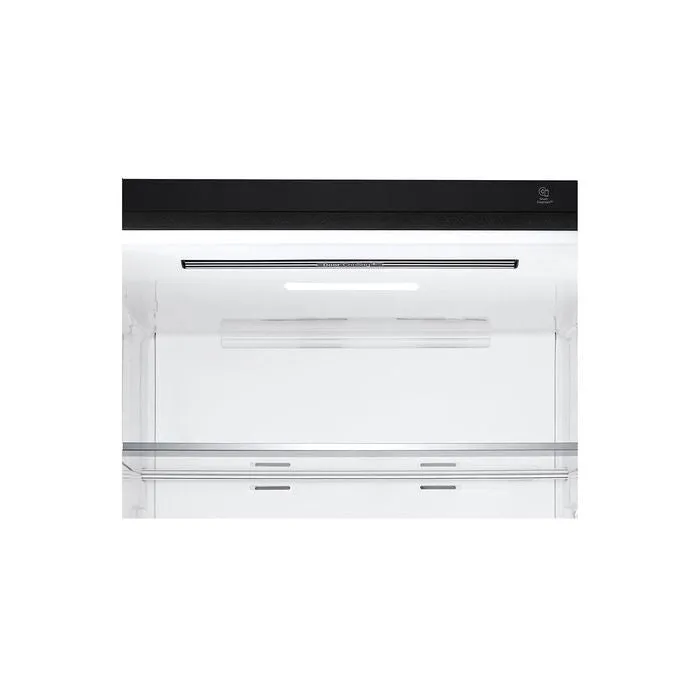 LG GC-B569NQCM 2 Doors Fridge 455L Trimless Tempered Glass Shelf Matte Black