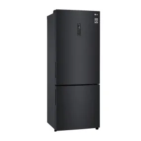 LG GC-B569NQCM 2 Doors Fridge 455L Trimless Tempered Glass Shelf Matte Black