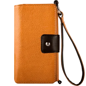 Lola XO - iPhone 8 Plus Wallet leather wristlet case