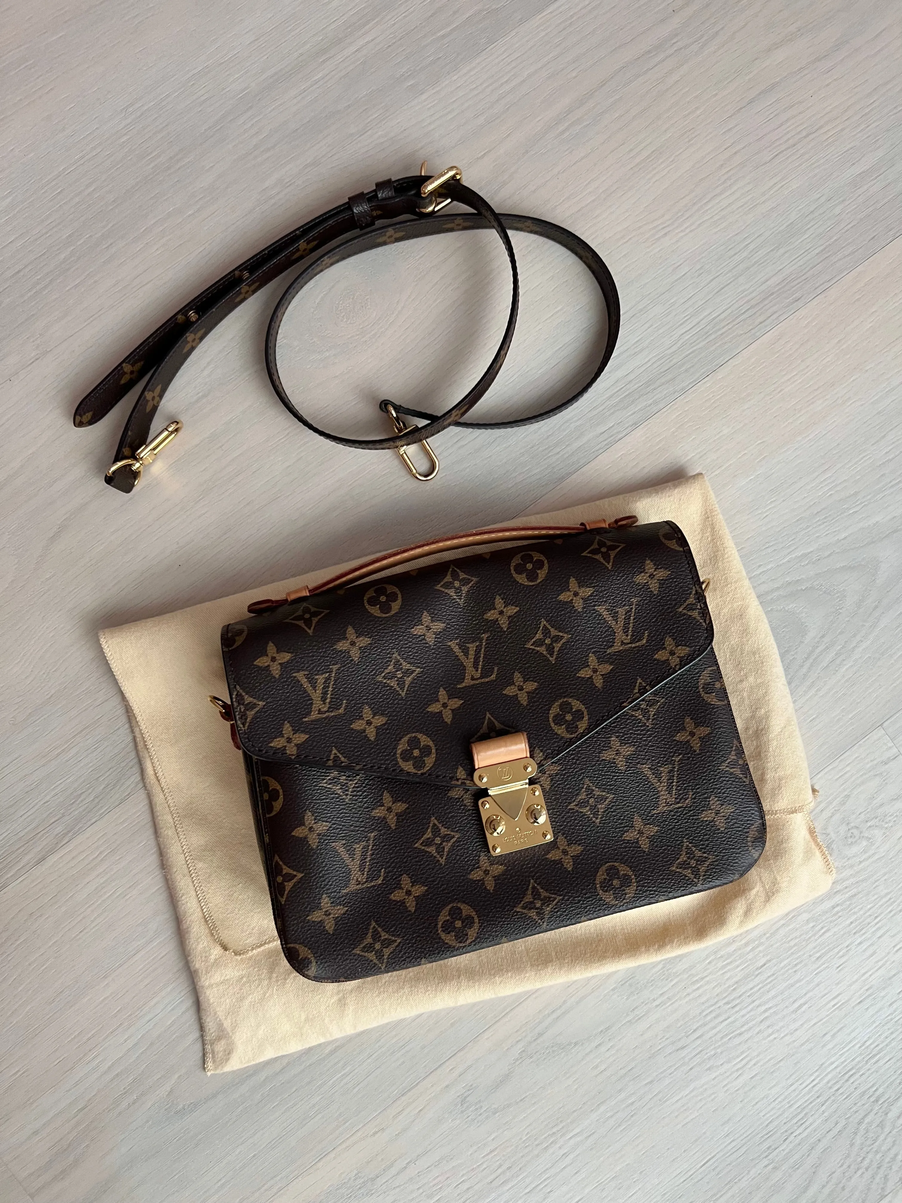 Louis Vuitton Pochette Metis Bag