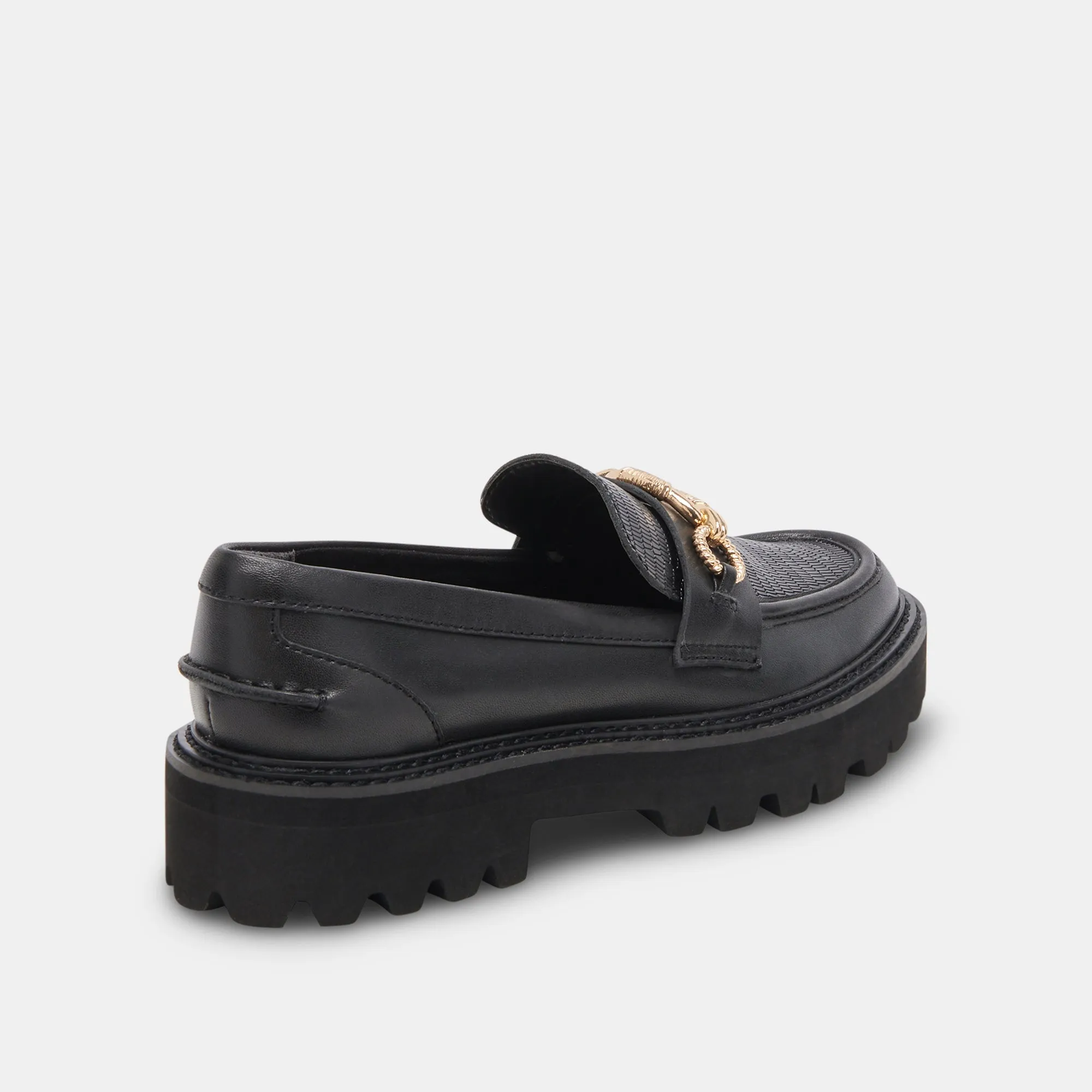 MAMBO LOAFERS BLACK MULTI LEATHER