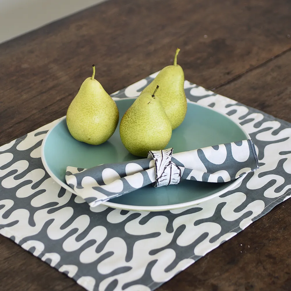 Miro Slate Placemat, Set of 4 - SALE HOMEWARES