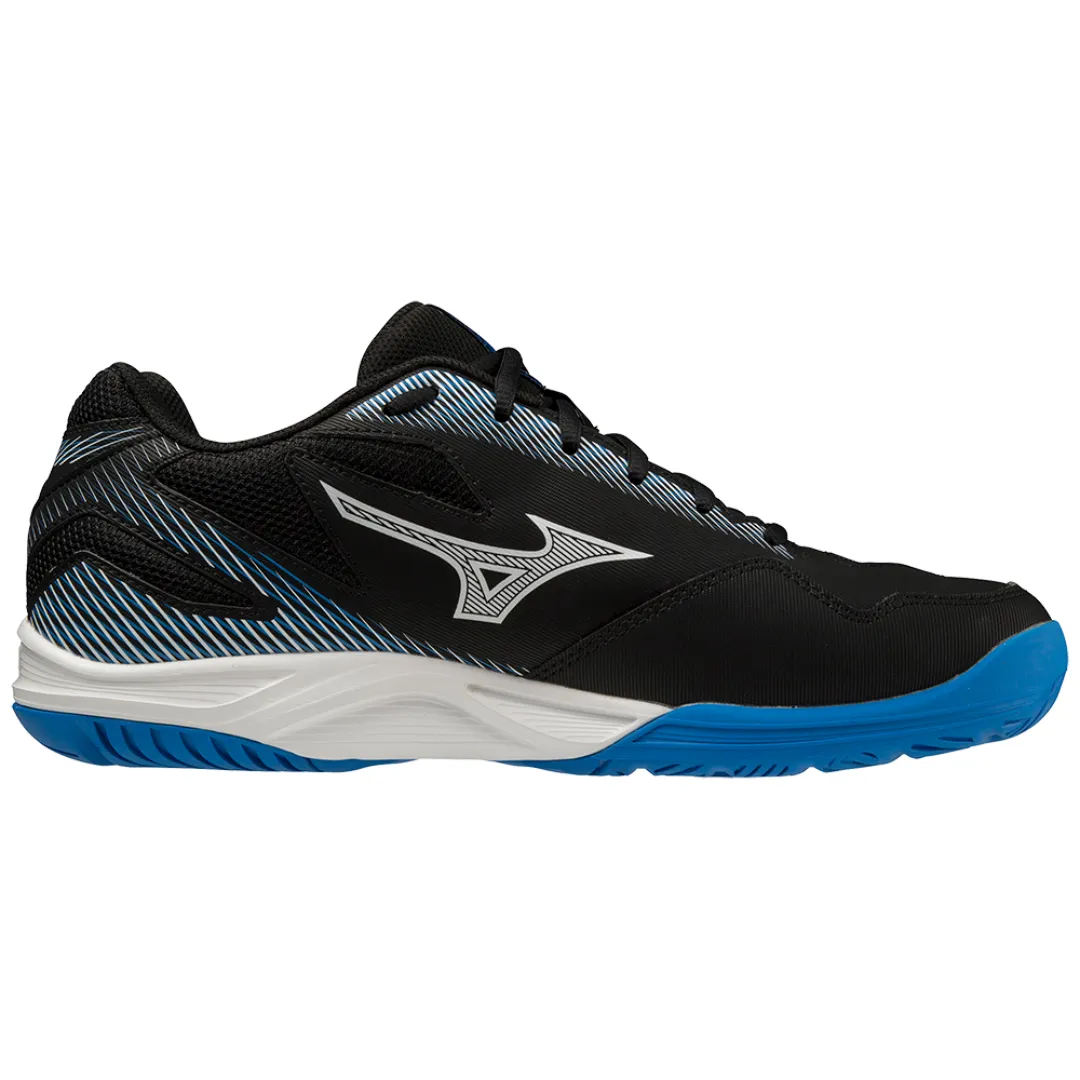 Mizuno Sky Blaster 3 Unisex Badminton Shoes (Black/White/Peace Blue)