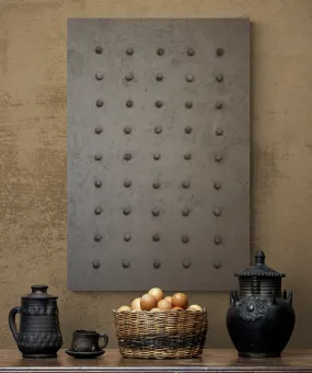 Modern Dots Relief Canvas