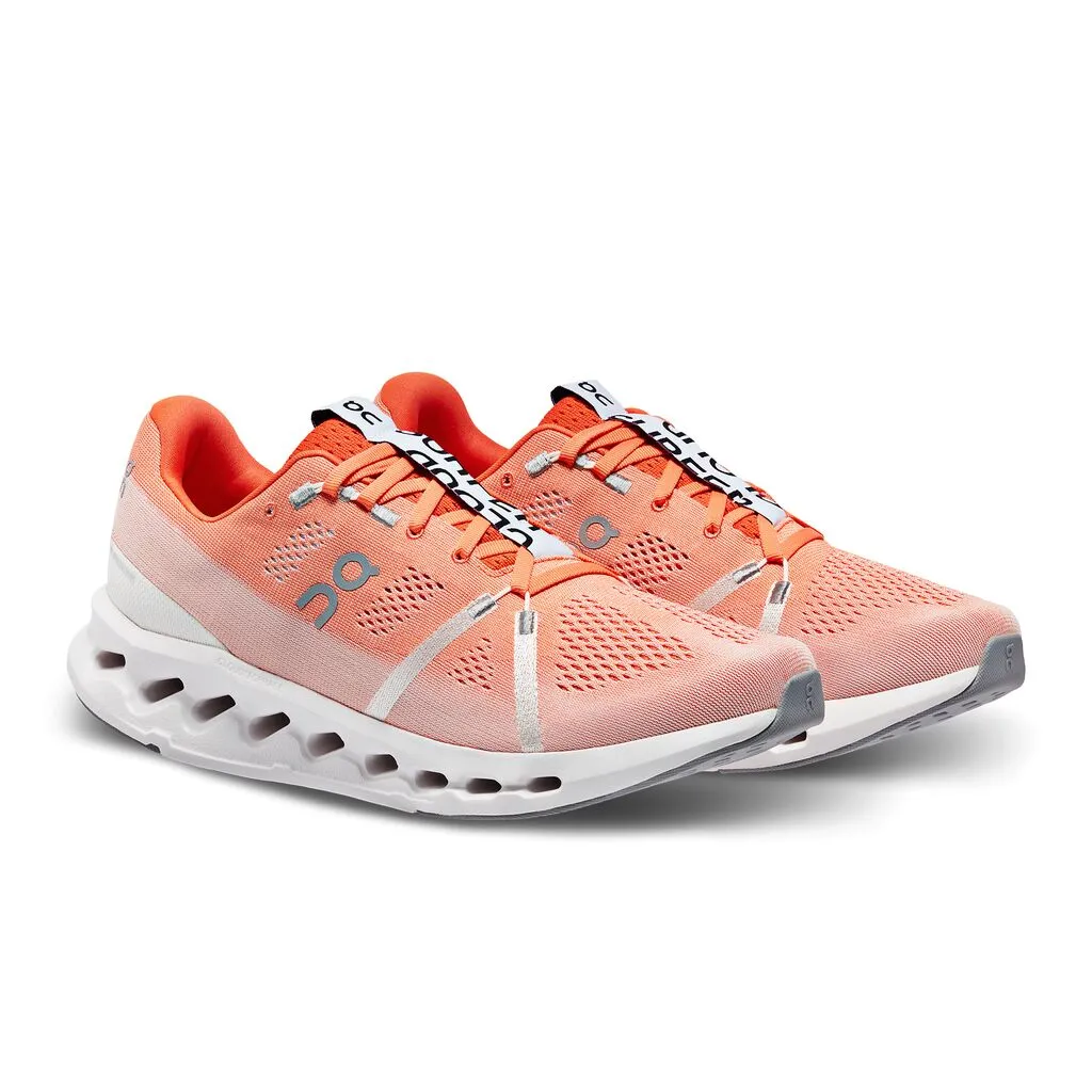 On Running Cloudsurfer (Mens) - Flame/White