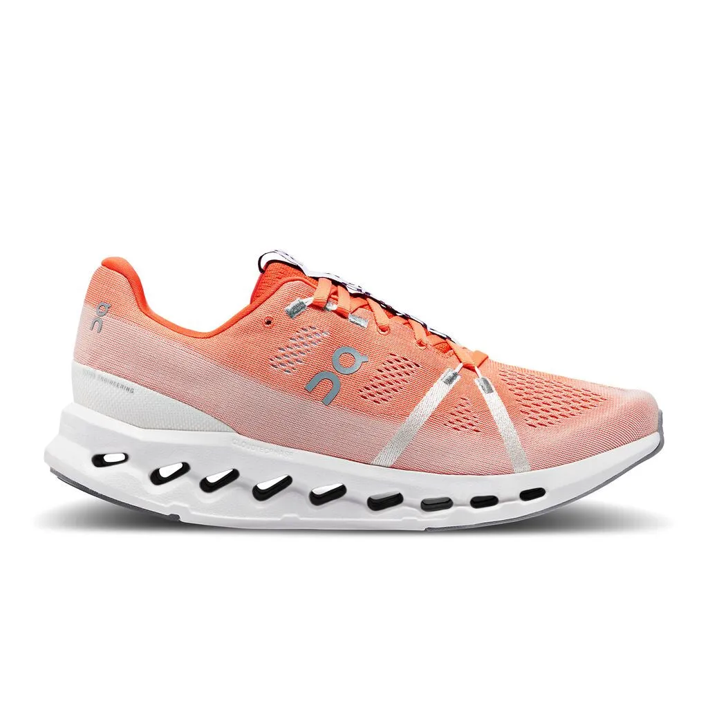 On Running Cloudsurfer (Mens) - Flame/White